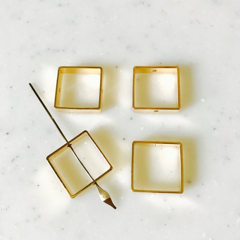 Gold Square Parts