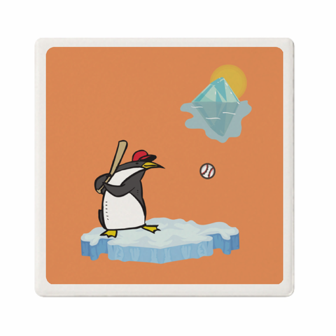 コースター四角形 / ペンギンベースボール