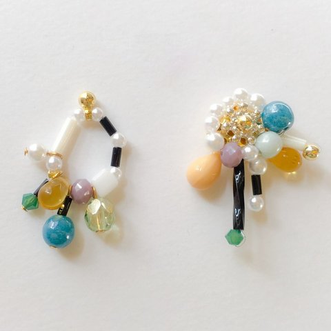 EARRING:「焦点」 burst open