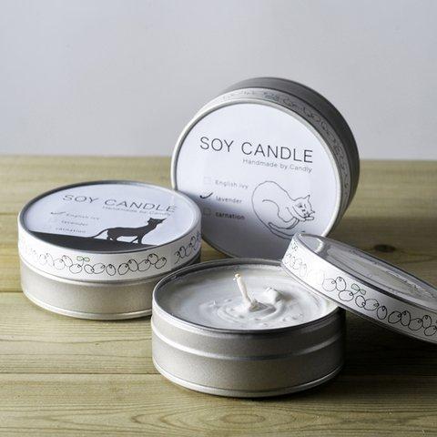 Soy Candle缶（無添加ソイワックス100％）