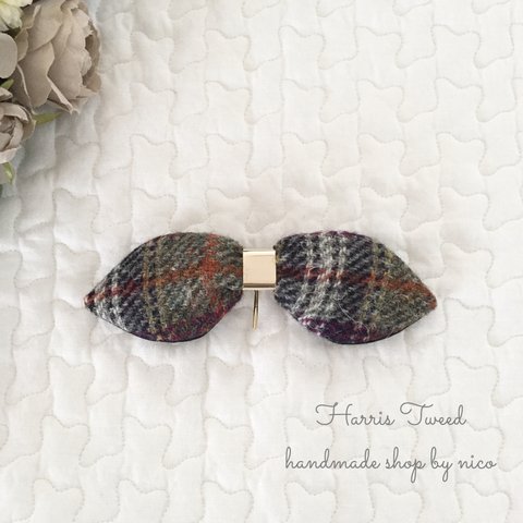 Harris Tweed リボンフック 