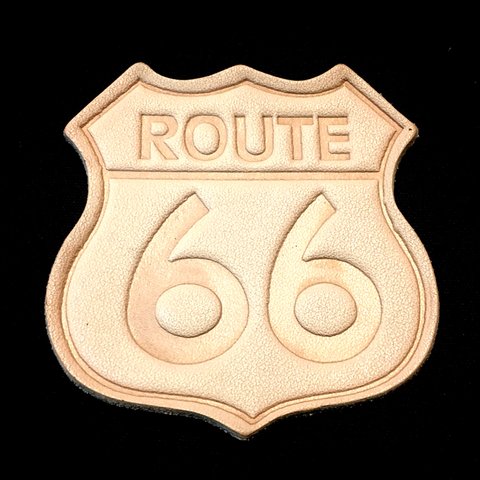 ROUTE66  革ステッカー