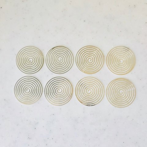 Silver Round & Round Circle Parts