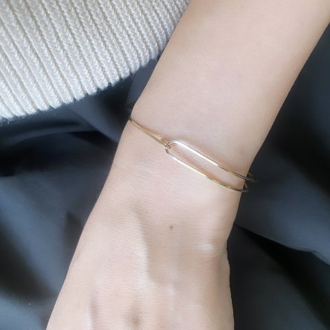 connection bangle サイズオーダー バングル　14kgf