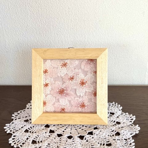 〈桜 11cm〉刺繍フレーム