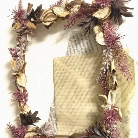 SALE  UP+++natural Picture frame++garden