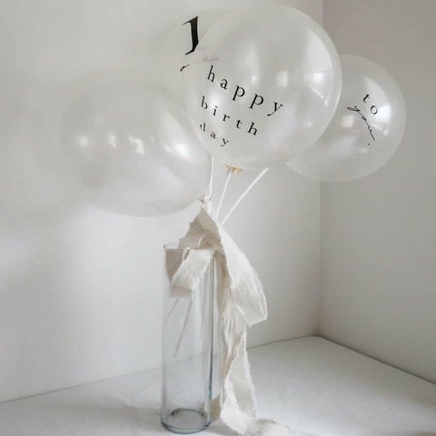 ［ Balloon ］1歳誕生日（3個𝗌𝖾𝗍） |  パーティ | おうちスタジオ | バルーン | 風船