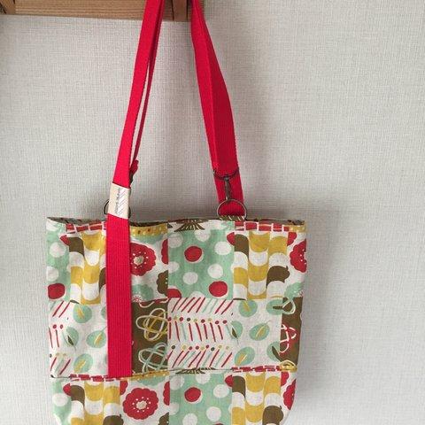 Your Way Tote (レッド) /トートバッグ