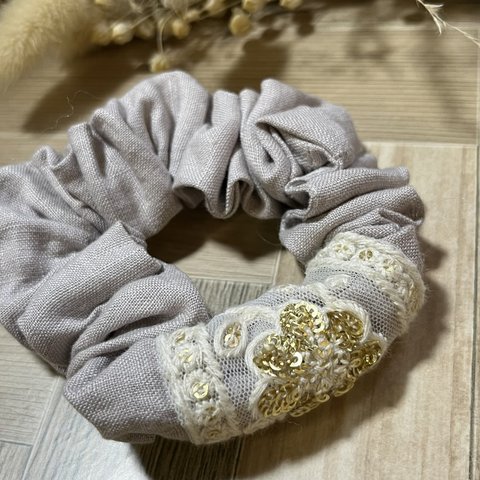 刺繍リボン ミニシュシュ