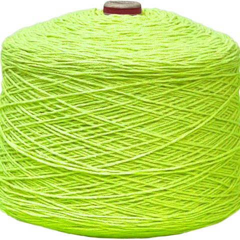 ネオングリーン　タフティング糸　1kg