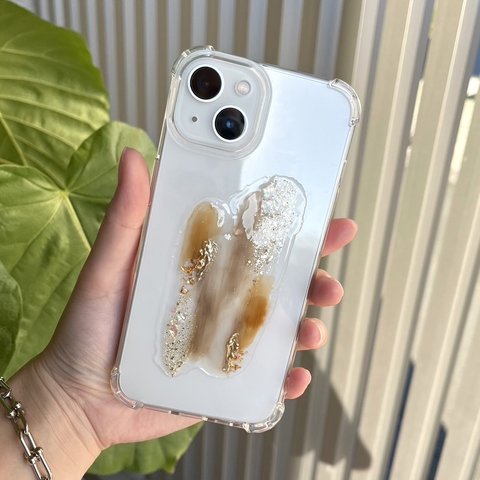 ネイリストが作る❤︎ニュアンスiPhoneケース