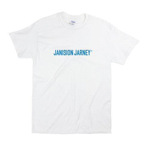 JANISION JARNEY LOGO TEE (white) Sサイズ