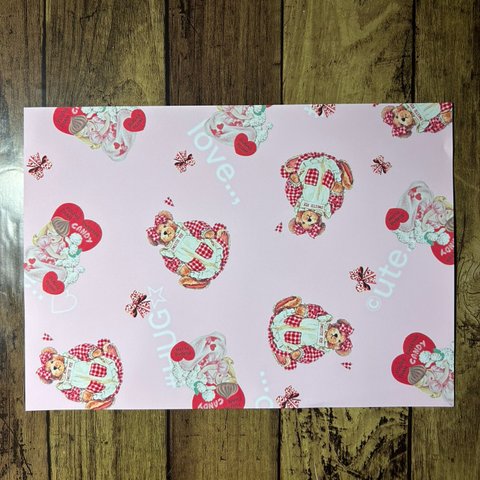 バレンタイン☆デザインペーパー  A4サイズ♡  10枚セット   マット紙
