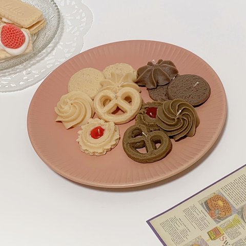 クッキー キャンドル 🍪 スイーツキャンドル cookie  candle 🍪　韓国 キャンドル ♥