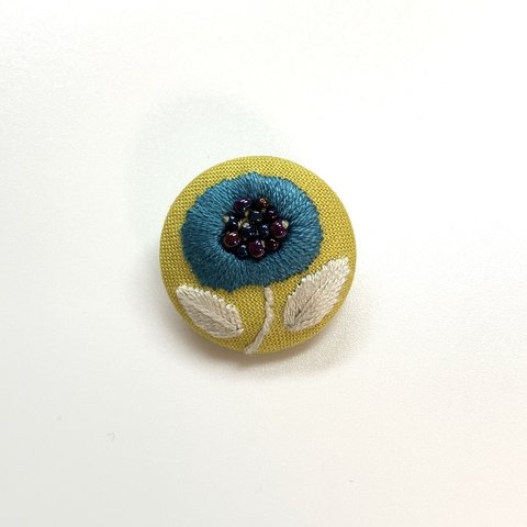 No.118▶︎刺繍＊お花のヘアゴム