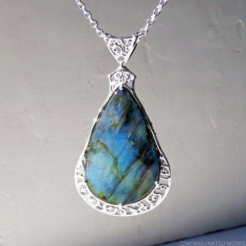 ラブラドライト ネックレス / Labradorite Necklace