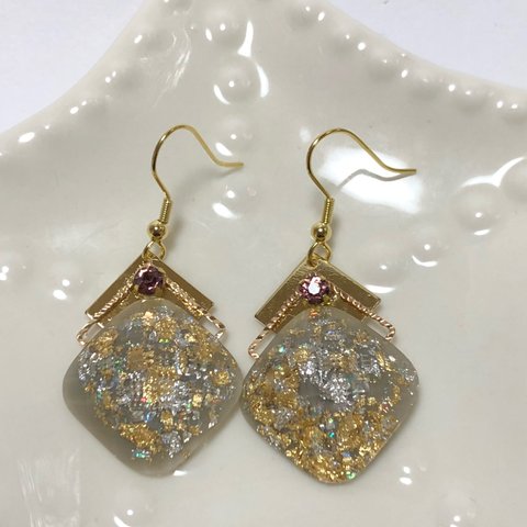 綺麗❤︎白銀のピアス