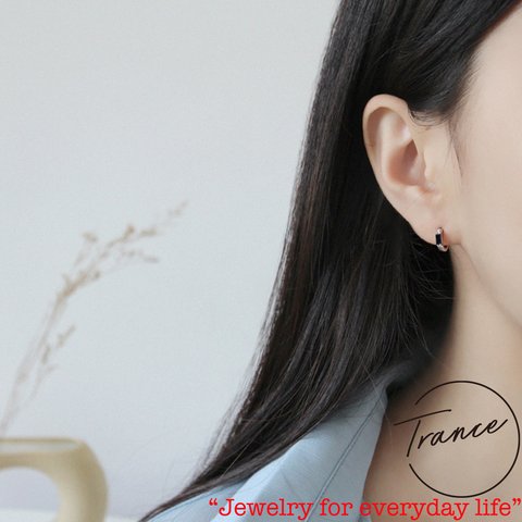 SILVER925-51 ピアス シルバ−925 調整可能　巾着付 ジュエリー シルバー  Pierce アクセサリー