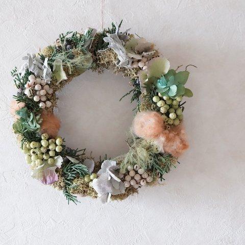 mori no moss wreath 　for.k