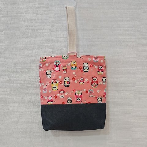 【sale】シューズバッグ♪パンダ柄