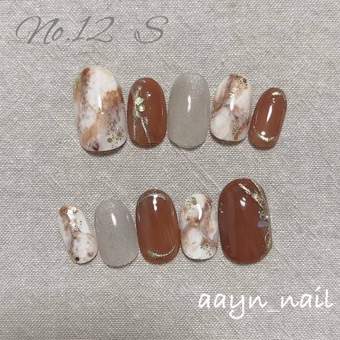 オーダーネイルチップ 012s aaynnail