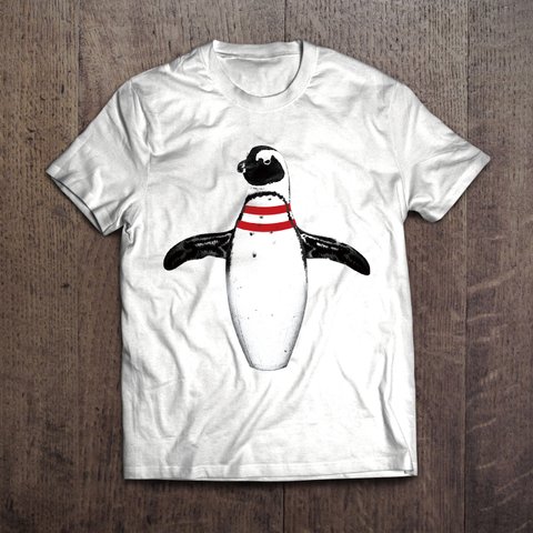 ボーリングTシャツ「Pin Penguin」