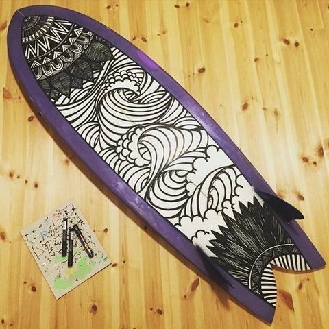 Surf Board Paint(Endless Wave)