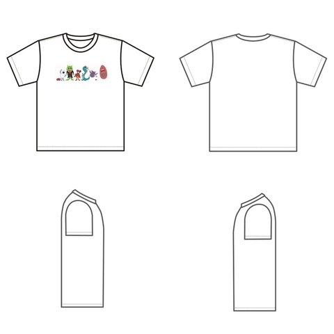 かいじゅうたちの森Tシャツ