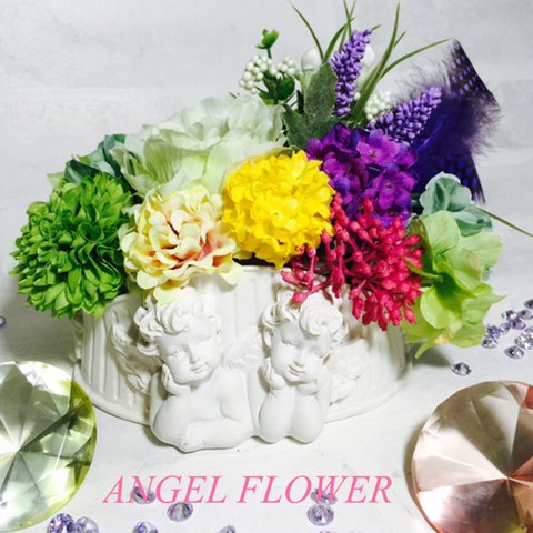 ブライダル＊バースデー＊お祝い‥etc  エンジェル   スプリング  ＊ANGEL FLOWER＊