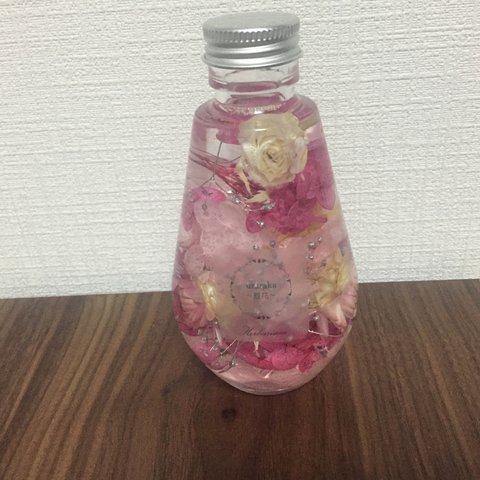 【送料無料】秋の新色☆オーバル型のハーバリウム 桜