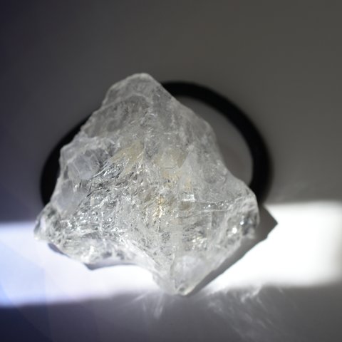 ✦原石コレクション✦　ロック水晶のヘアゴムブレスレット