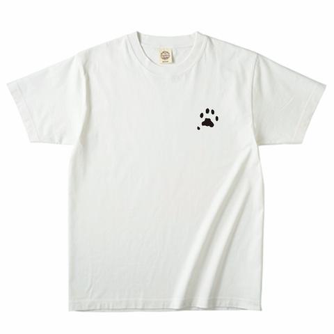 猫の肉球シルエットTシャツ_012A