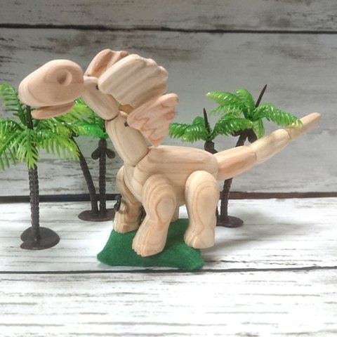 木製手乗り恐竜/アマルガサウルス