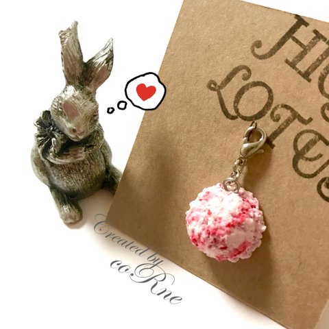 ”STRAWBERRY ICECREAM” charm ストロベリーアイスクリームチャーム