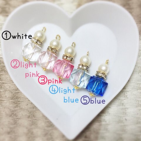 5color❁︎香水瓶ピアス/イヤリング