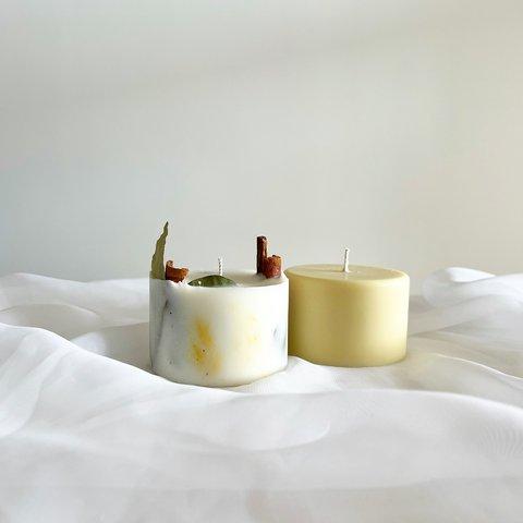 soycandle*ソイキャンドル*ボタニカルキャンドル*ソイワックス*ドライフラワー*ドライフルーツ