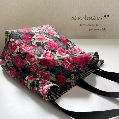 トートバッグ♡RoseBlack