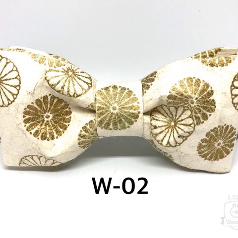 和紙の蝶ネクタイWASHI BOW TIE