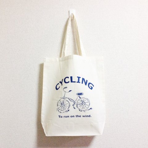 CYCLING エコバッグ (薄手の素材)