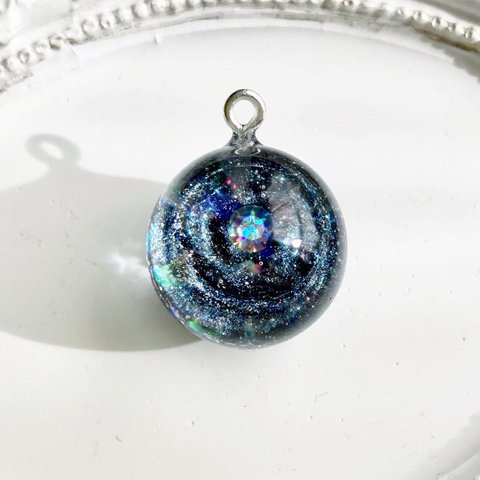 sold out 宇宙玉 銀河 レジンアクセサリー ネックレス