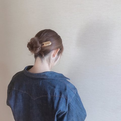 かんざし　kanzashi  ヘアピン　真鍮