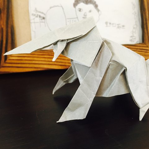 象の折り紙