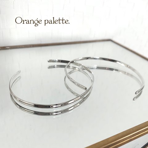 silver950／simple bangle