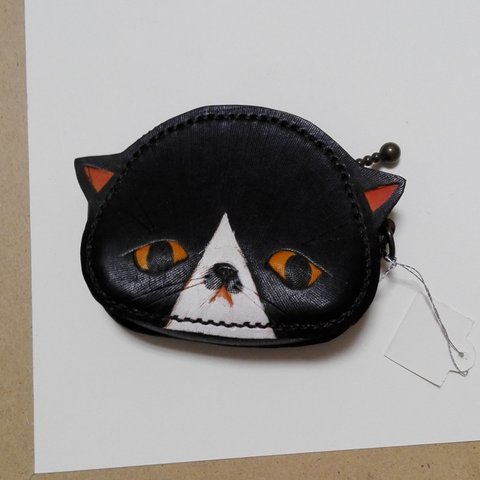 【sale】コインケース　猫