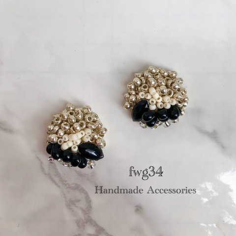 Beads ASOBI silver   イヤリング/ピアス