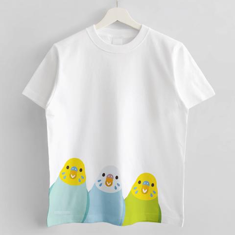 Tシャツ（SMILE BIRD / セキセイインコ）