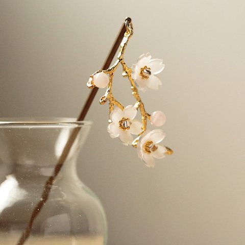 桜の枝簪（さくらのえだかんざし）