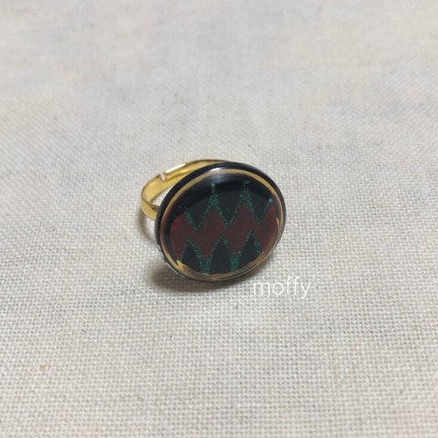 vintage button ring (0022) ヴィンテージボタンリング  レトロリング  アンティーク