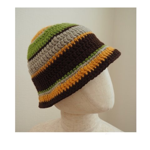 crochethat クロシェハットbuckethat クラッシャーハット