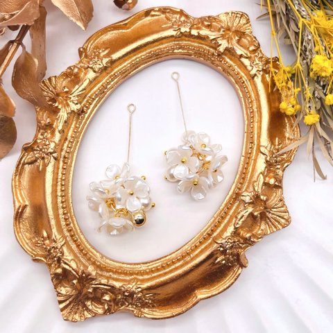 【oripp7891mm】【２個】flower bouquet charm